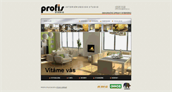 Desktop Screenshot of profis-studio.cz